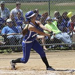 lady rams19 Briana Wright drives the ball for Vardaman.
