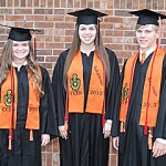 city val sal Valedictorians Reagan Hardin and Holley McGonagill, Salutatorian Rainer Nichols