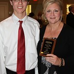 chamber25 Pam Burt, owner of Business of the Year Off the Alley, and her son John Graves Burt