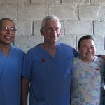 Dr. Dobbs and Dr. Thompson with two national dentists Dr. Dobbs and Dr. Thompson with two national dentists