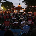 square The Bruce Square was packed for Friday night activities.