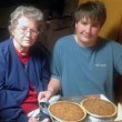 Arlene and Rudy Arlene Castleberry and grandson Rudy Ferguson